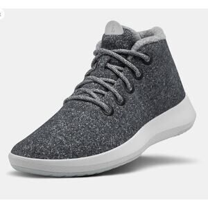 AllBirds Women's Wool Runner-up Mizzle High Top Sneakers Size 5 Grey NIB